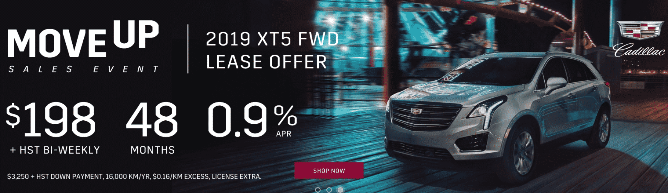 The XT5 Lease is one of the Best New Car Deals In Ontario