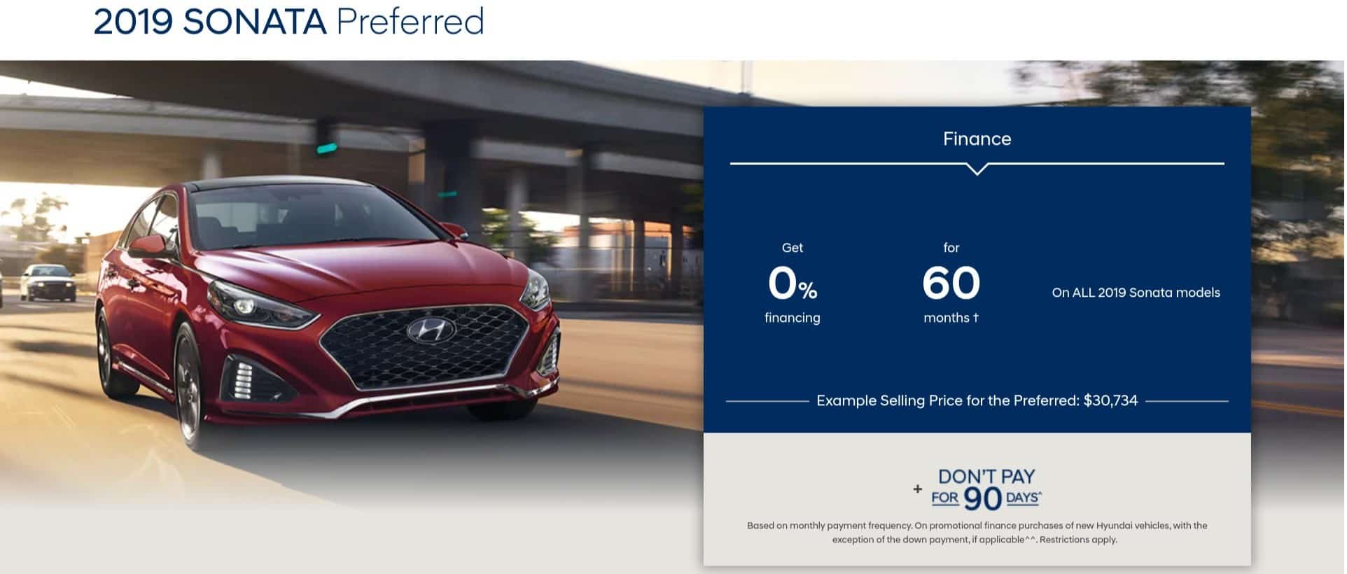 2019 Hyundai Sonata is one of the best new car deals in Canada