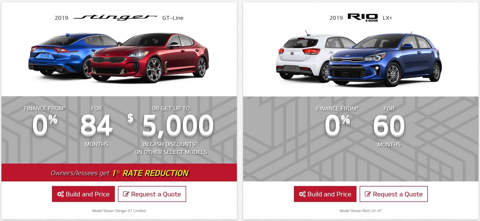 Kia has some of the best new car deals in Canada