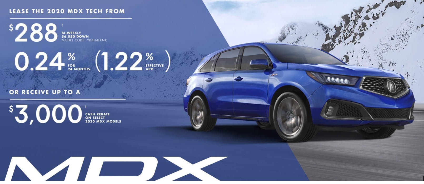 2020 Acura MDX is one of the best new car deals in Canada