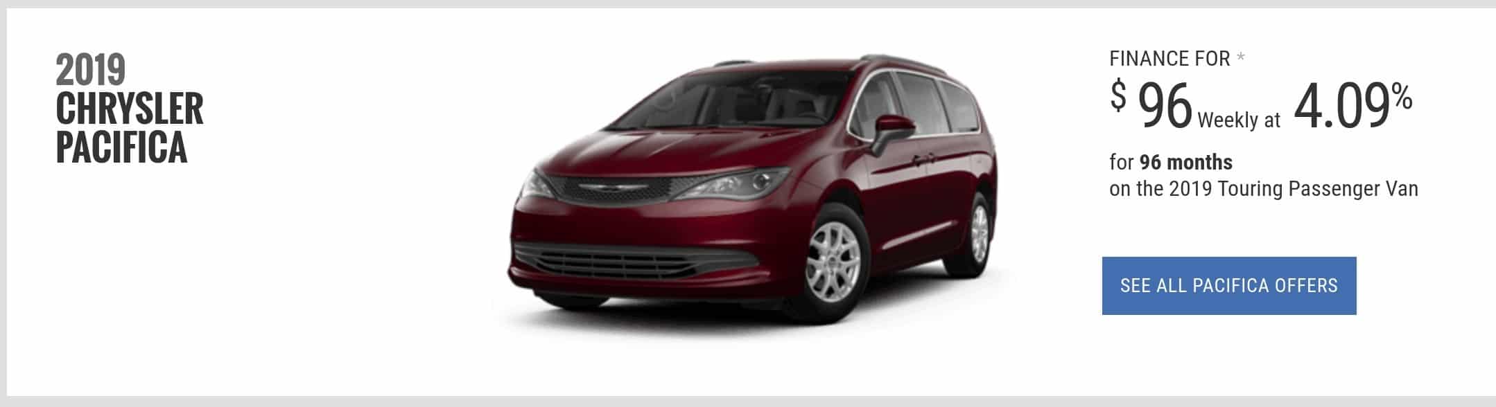 2019 Chrysler Pacifica is one of the best new car deals in Canada