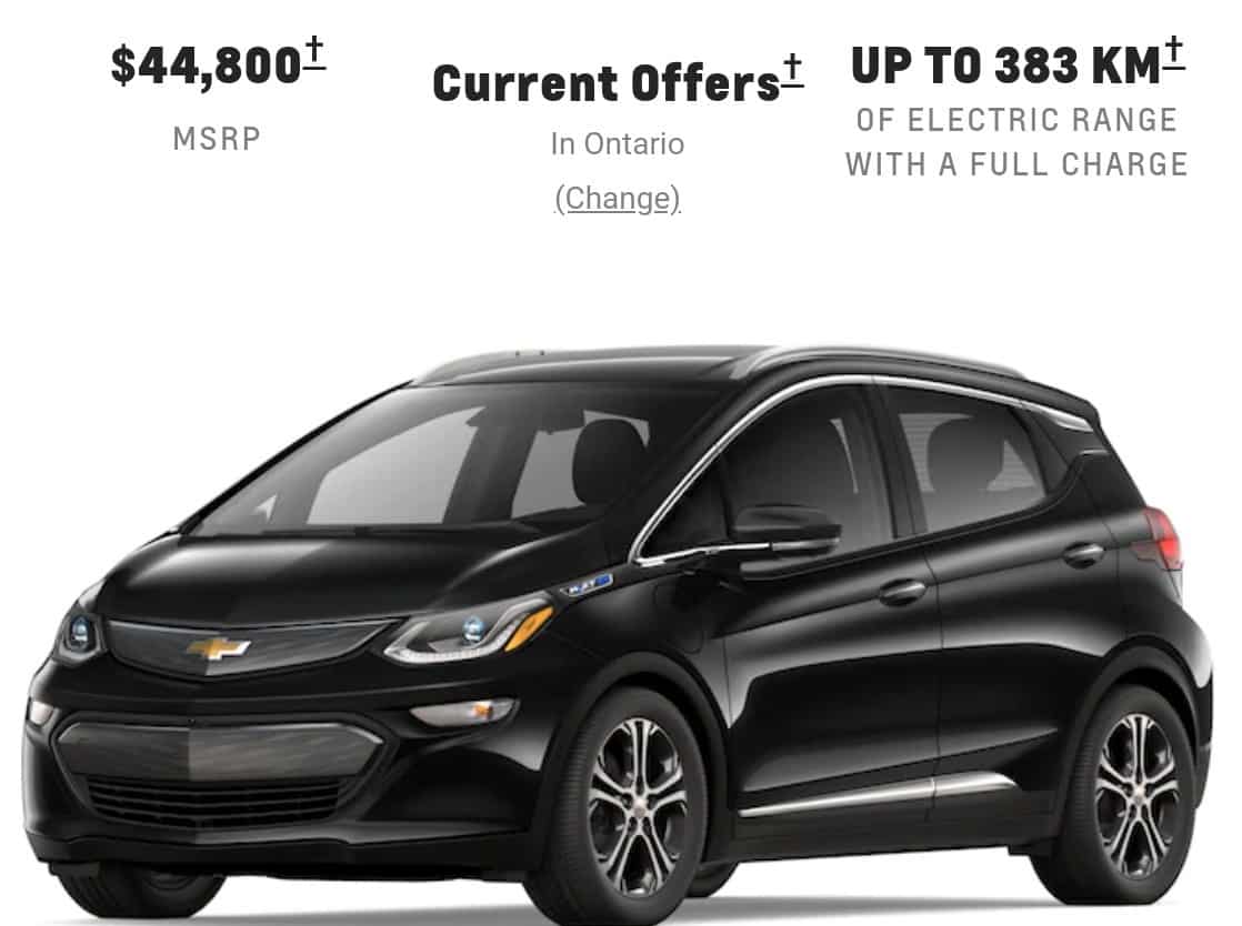 2019 chevrolet bolt is a great electric car deal