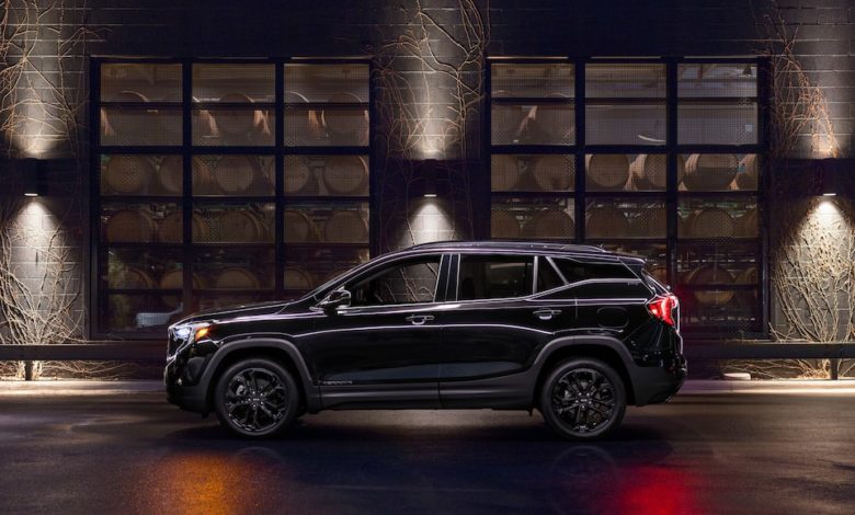 2020 GMC Terrain Night Drive