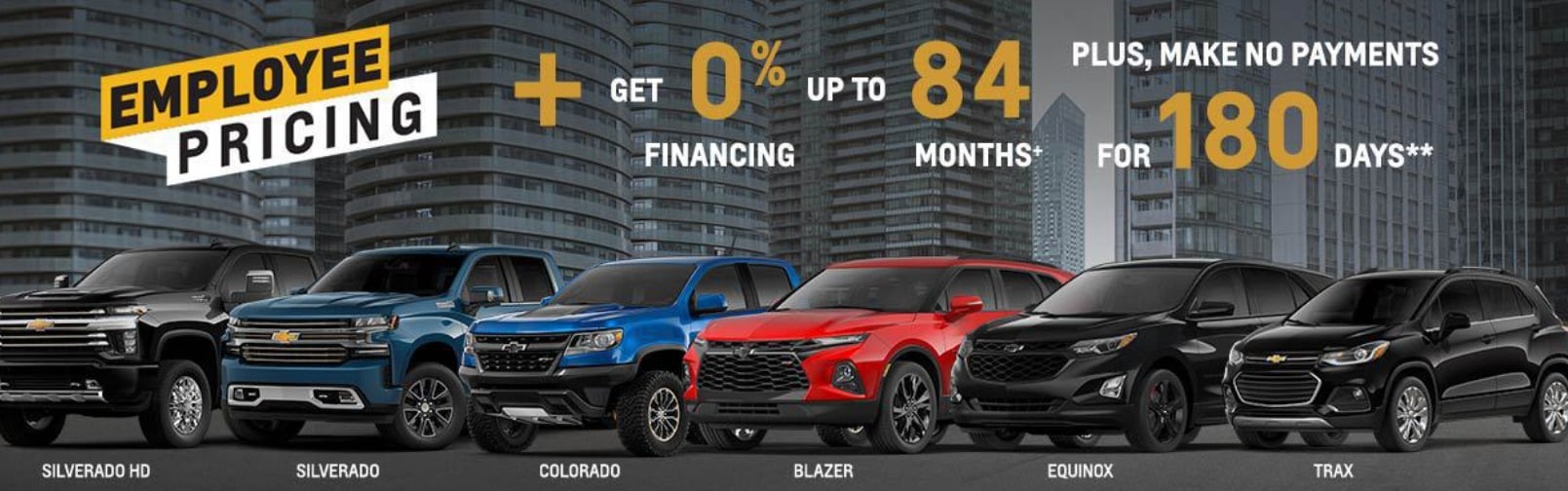 2020 Chevrolet Lease Deals & Finance Offers