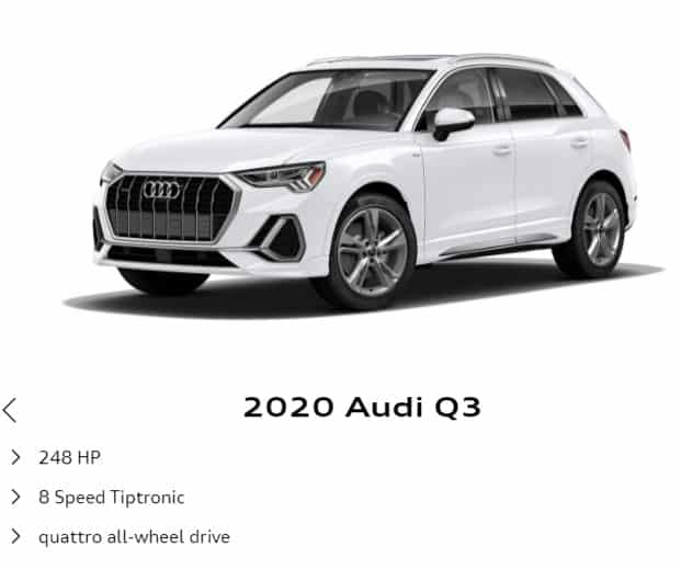 2020 Audi Lease Deals & Finance Offers