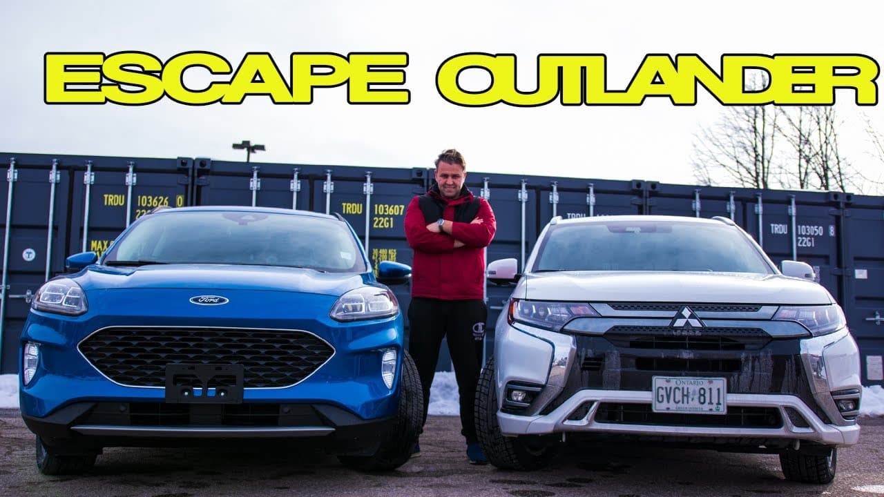 2020 Ford Escape Hybrid vs 2020 Mitsubishi Outlander Hybrid - Conquest