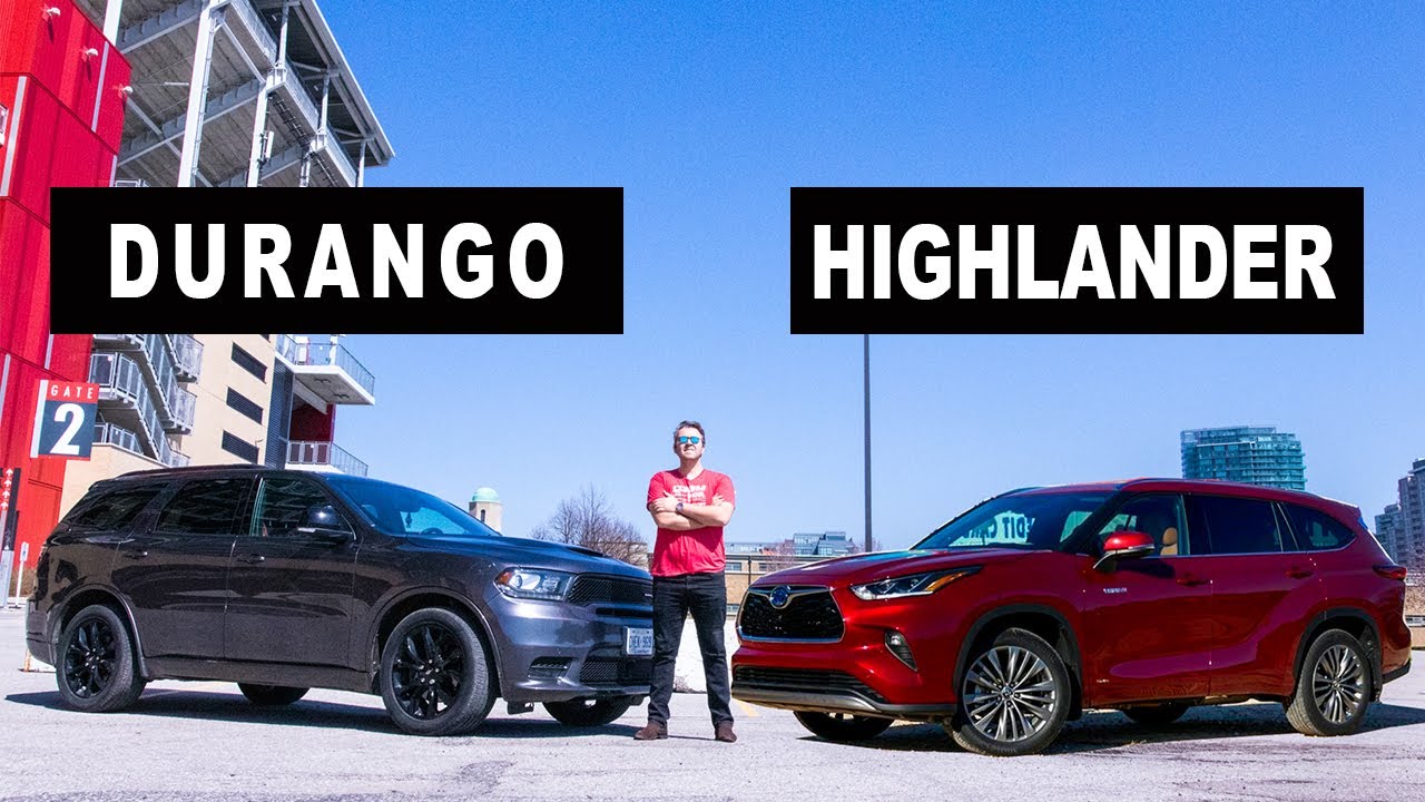 Is The Dodge Durango RT Better Than The 2020 Toyota Highlander?